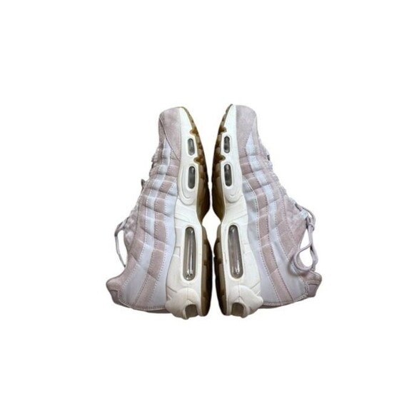 Nike Air Max 95 LX Womens Size 10 White Pink Athletic Running Shoes Sneakers - Picture 4 of 10
